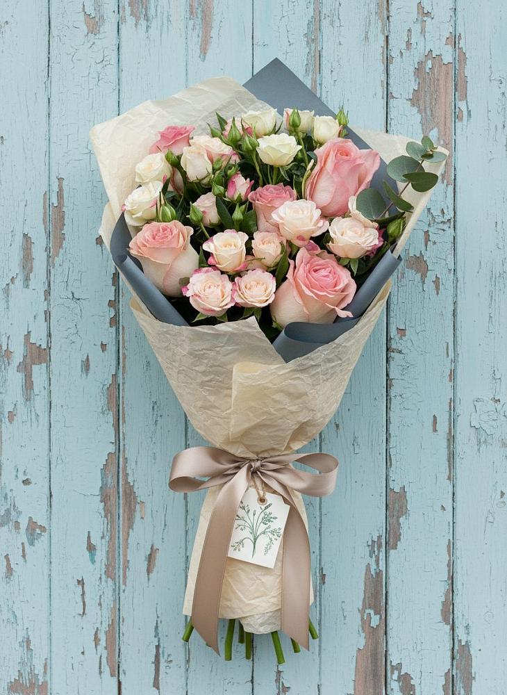 Букет цветов из: Розы в Никулино