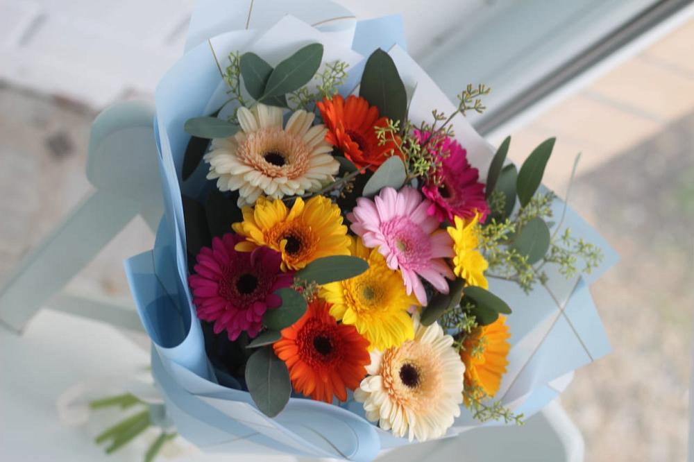 Букет цветов из: Герберы в Никулино