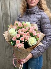 Букет цветов из:  Розы в Никулино