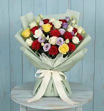 Букет цветов из:  Розы в Никулино