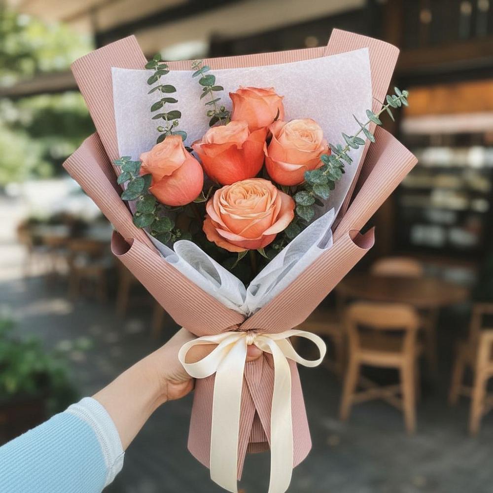 Букет цветов из: Розы в Никулино