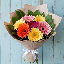 Букет цветов из:  Герберы в Никулино