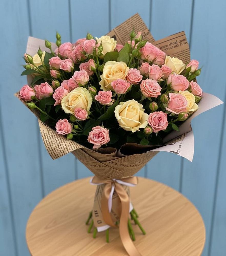 Букет цветов из: Розы в Никулино