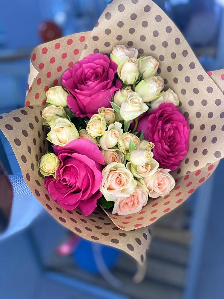 Букет цветов из: Розы в Никулино