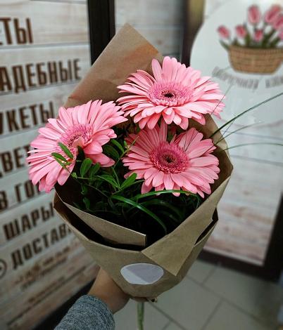 Букет цветов из: Герберы в Никулино