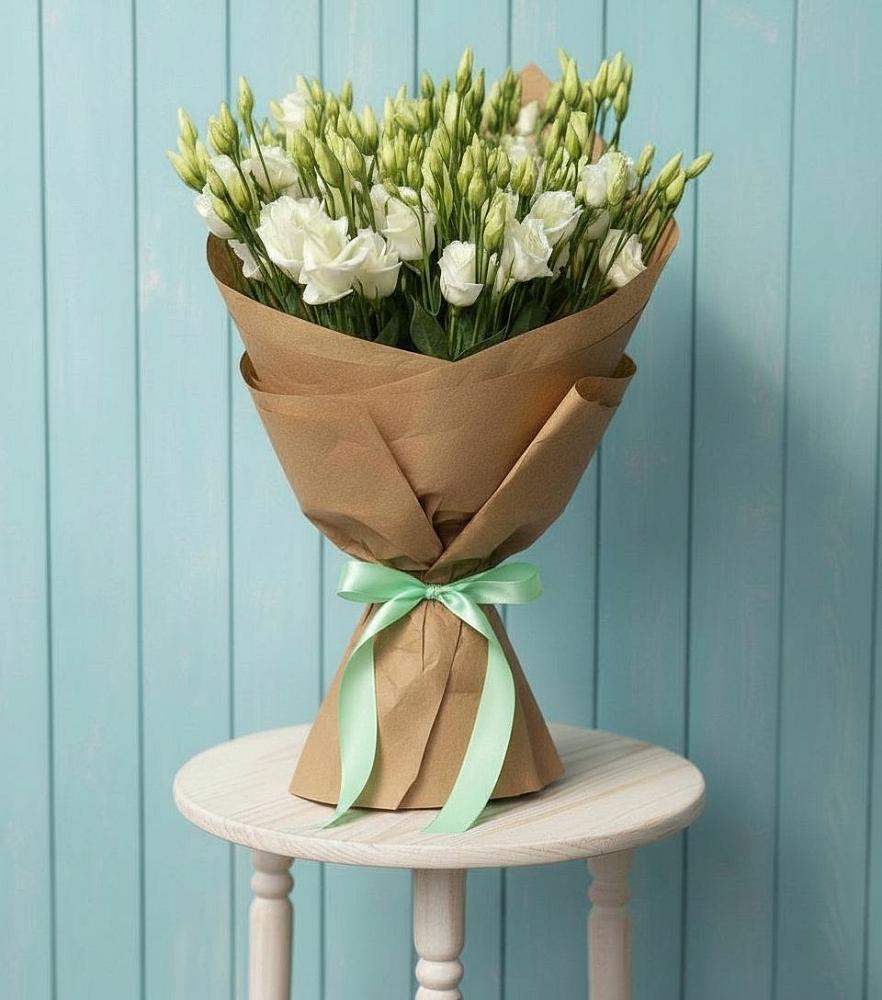 Букет цветов из: Лизиантусы в Никулино