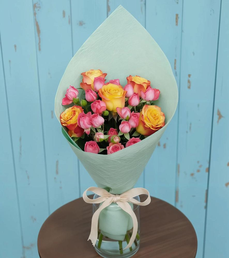 Букет цветов из: Розы в Никулино