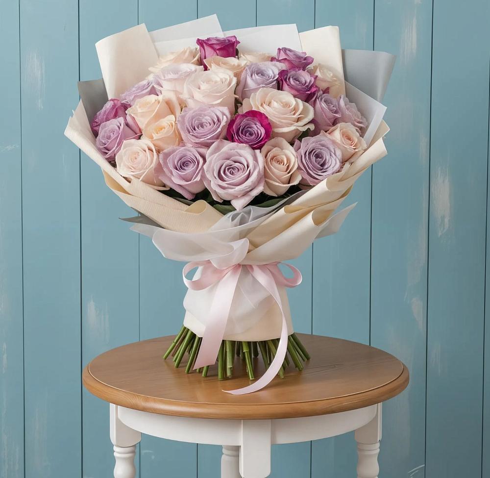 Букет цветов из: Розы в Никулино