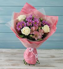 Букет цветов из:  Герберы #REPLACE_PRED# Никулино