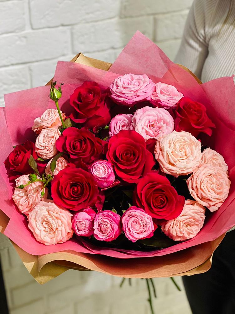 Букет цветов из: Розы в Никулино