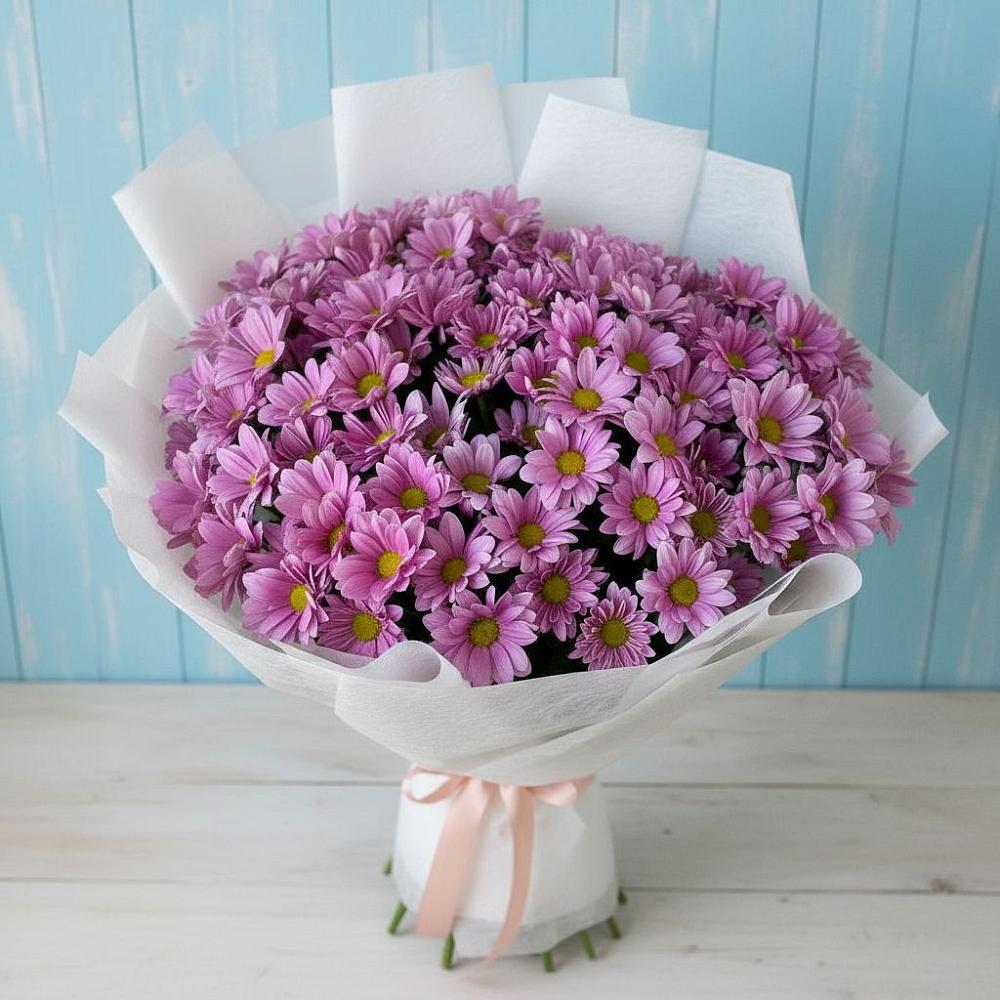 Букет цветов из: Хризантемы в Никулино