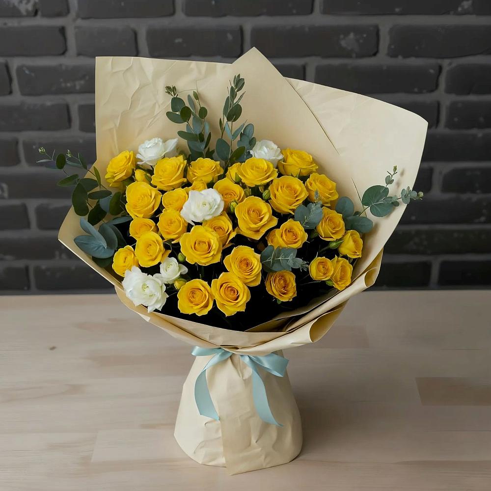 Букет цветов из: Розы в Никулино