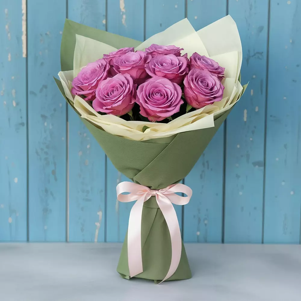 Букет Розы Фёрст Леди в Никулино