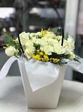 Цветочная композиция из Розы  в Никулино