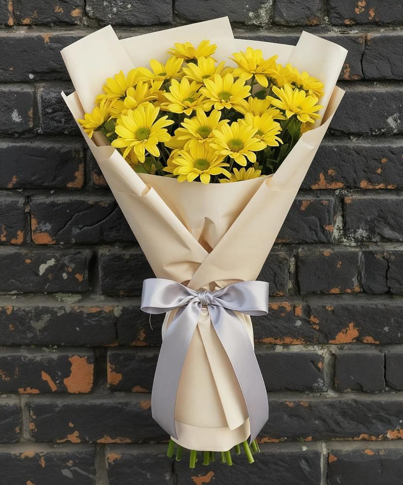 Букет цветов из: Хризантемы в Никулино