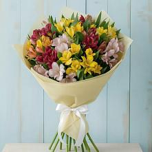 Букет цветов из:  Альстромерии в Никулино
