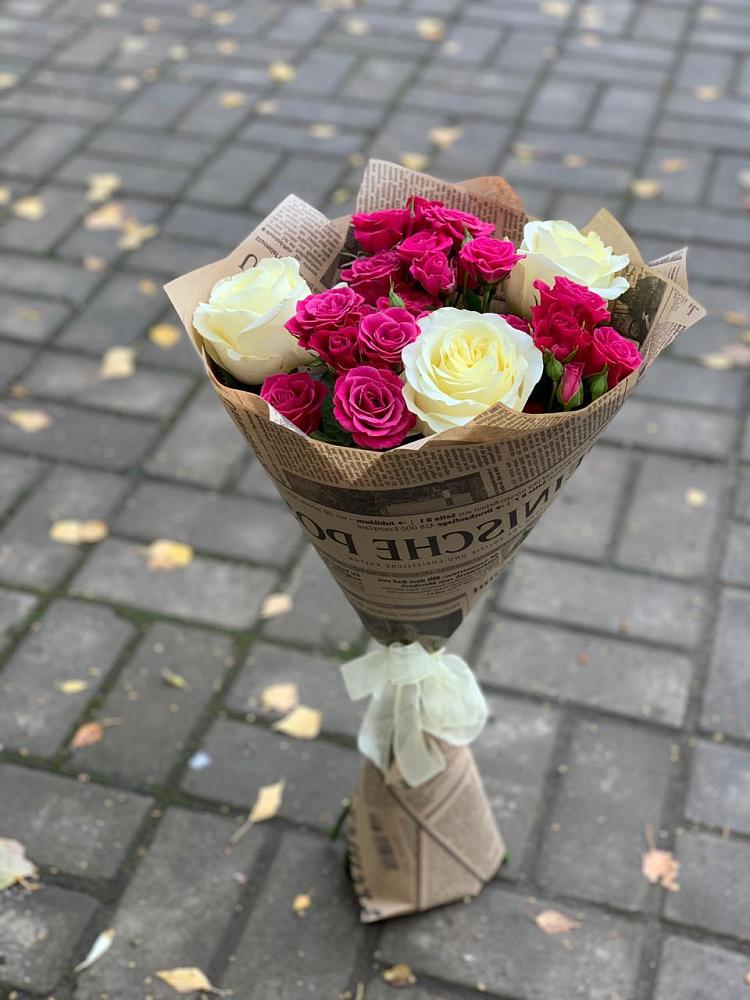 Букет цветов из: Розы в Никулино