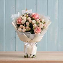 Букет цветов из:  Розы в Никулино