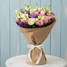 Букет цветов из:  Лизиантусы в Никулино